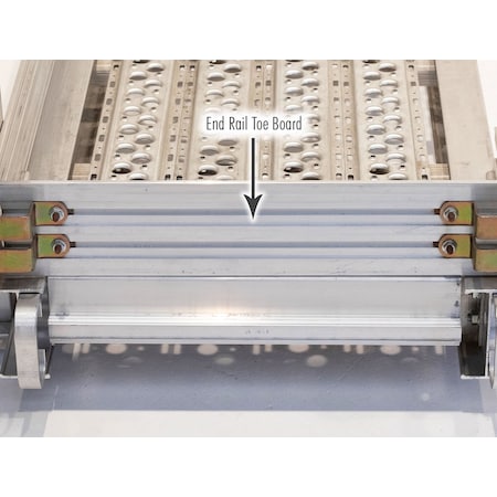 40' Independent 6 Toe Board Side Kit For 6 Side Rails